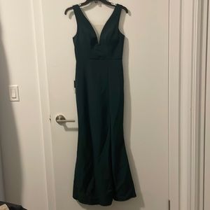 BNWT formal forest green gown